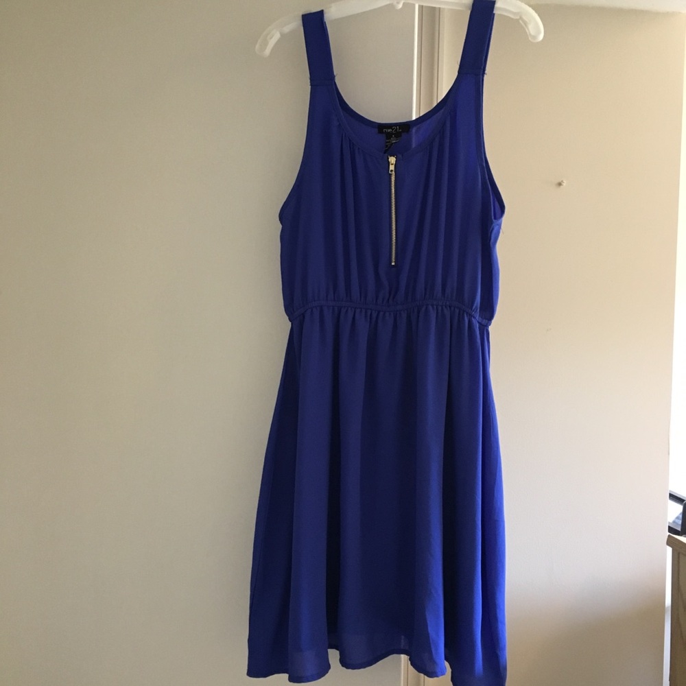 Royal Blue Summer Dress